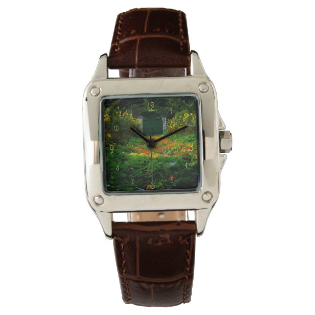 Reloj De Pulsera Jardín de Monet, Giverny, Francia en otoño (Anverso)