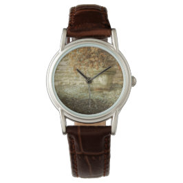 Reloj De Pulsera Jardín de otoño rústico