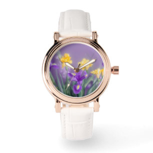 Reloj De Pulsera Jardín de primavera susurro floral