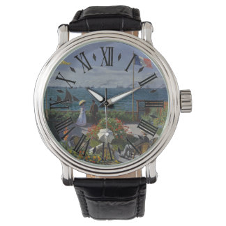 Reloj De Pulsera Jardín en Sainte-Adresse por Claude Monet Watch