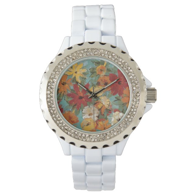 Reloj De Pulsera Jardín expresivo brillante (Anverso)