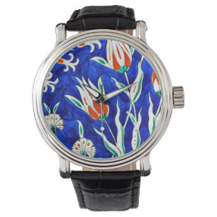 Reloj De Pulsera Jardín hermoso (tulipanes)