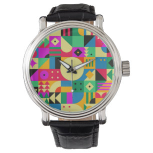 Reloj De Pulsera Jardín moderno abstracto