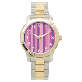 Reloj De Pulsera Jardín Violeta