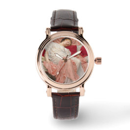Reloj De Pulsera Jasmine (bella joven durmiendo)