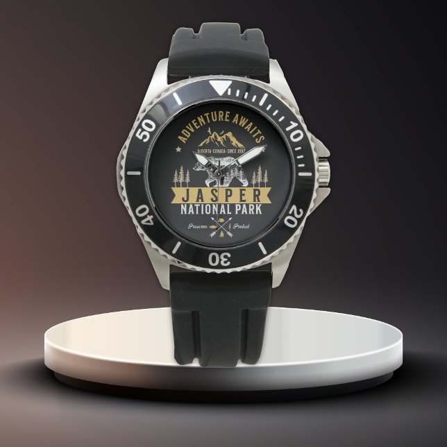 Reloj De Pulsera Jasper National Park Alberta Canada Travel (Subido por el creador)