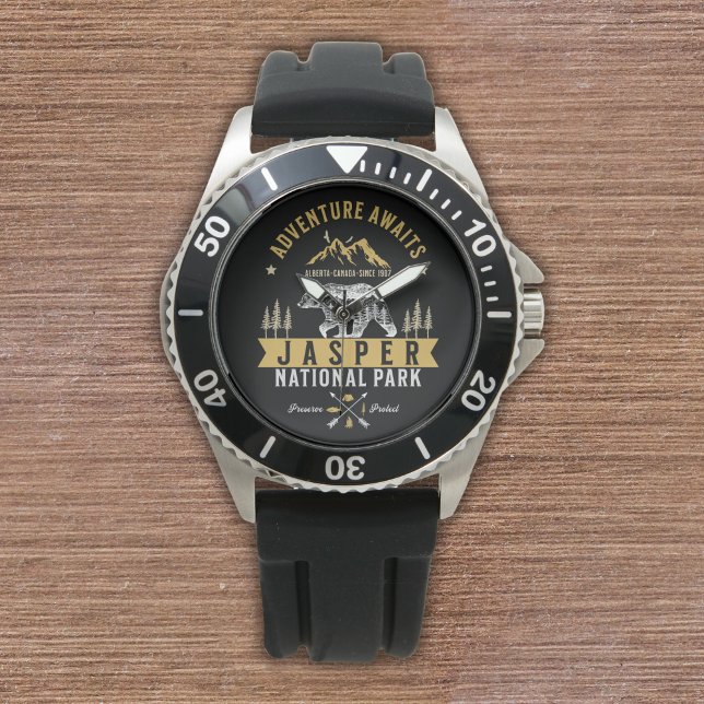 Reloj De Pulsera Jasper National Park Alberta Canada Travel (Subido por el creador)