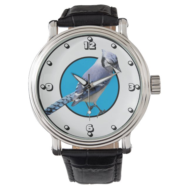 Reloj De Pulsera Jay azul (Anverso)