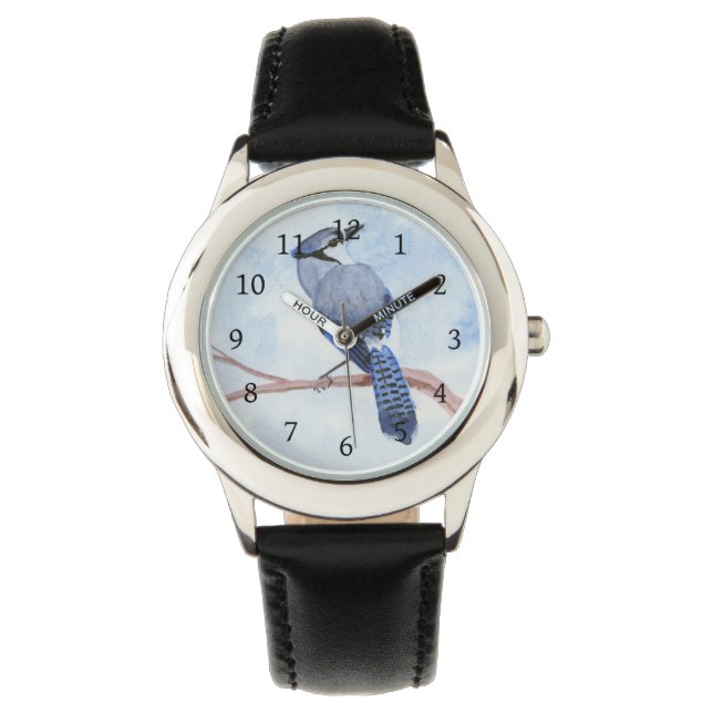 Reloj De Pulsera Jay azul (Anverso)