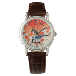 Reloj De Pulsera Jay Bird japonés y Grapevine otoñal
