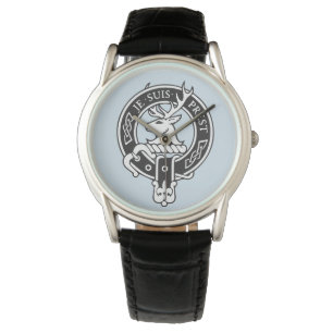 Reloj De Pulsera Je Suis Prest - Escudo de Clan Fraser