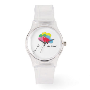 Reloj De Pulsera Je' taime (te amo)