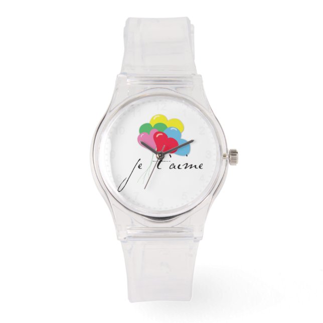 Reloj De Pulsera Je' taime (te amo) (Anverso)