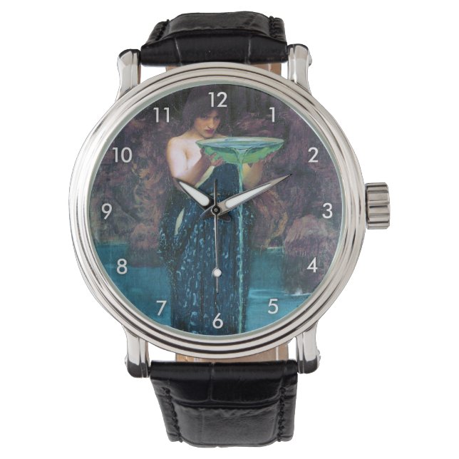 Reloj De Pulsera Jealous Circe, John William Waterhouse (Anverso)