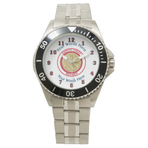 Reloj De Pulsera Jefe adjunto de bomberos jubilado