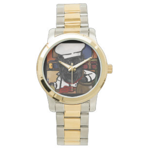 Reloj De Pulsera Jefe Affenpinscher   