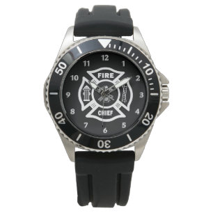 Reloj De Pulsera Jefe de bomberos del bombero