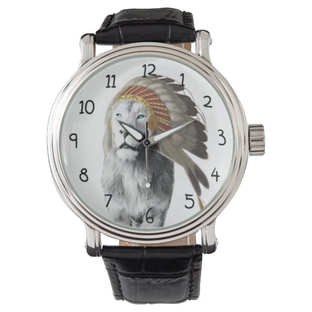 Reloj De Pulsera Jefe de León (Anverso)