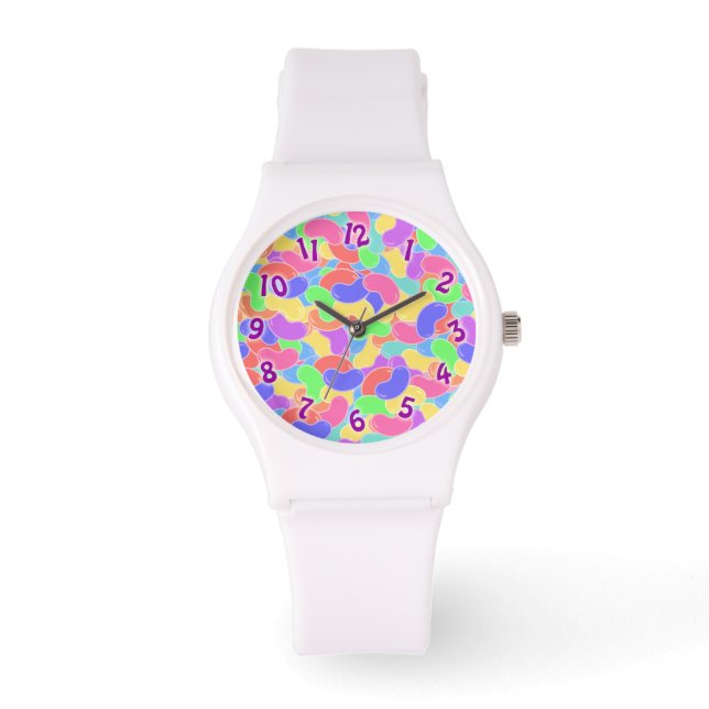 Reloj De Pulsera Jelly Bean Time (Anverso)