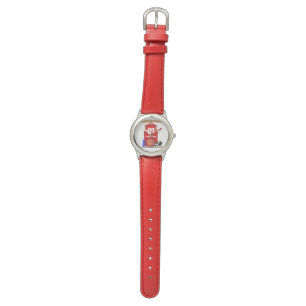 Reloj De Pulsera Jersey de baloncesto rojo personalizado