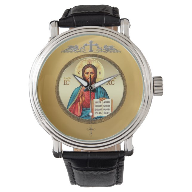 Reloj De Pulsera Jesucristo (Anverso)