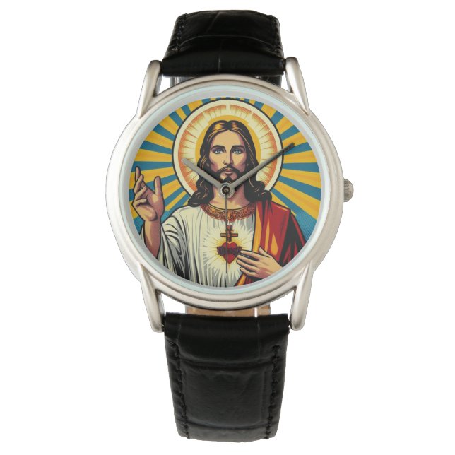 Reloj De Pulsera Jesucristo (Anverso)