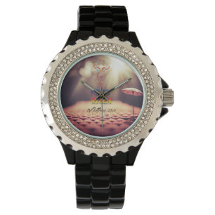 Reloj De Pulsera Jesucristo Cruz Dorada Se Levanta Mateo 28:6