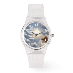 Reloj De Pulsera Jesucristo, ¿podrías ver el Chiste del Tiempo?
