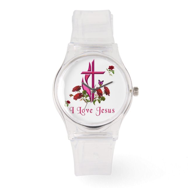 Reloj De Pulsera Jesús (Anverso)