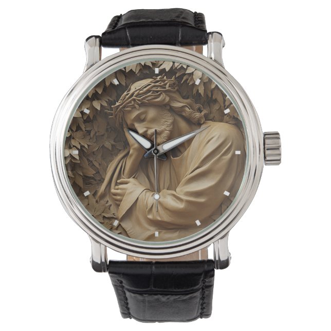Reloj De Pulsera Jesús Cargando Watch (Anverso)