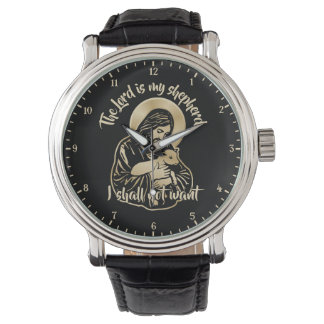 Reloj De Pulsera Jesus Caring Shepherd