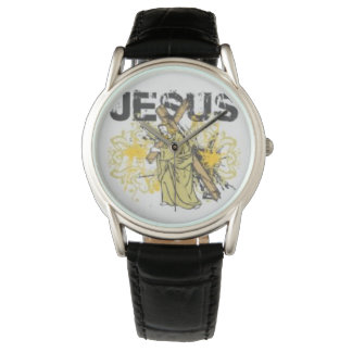 Reloj De Pulsera Jesús con la cruz