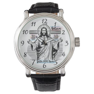 Reloj De Pulsera Jesús con una mirada serena