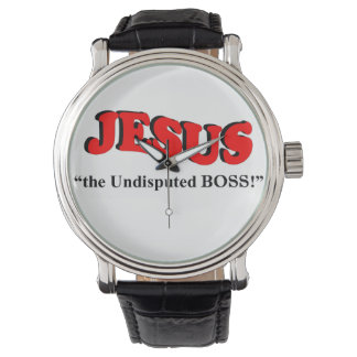 Reloj De Pulsera JESÚS - "¡el JEFE indiscutible!" (Reloj de muñecas