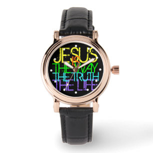 Reloj De Pulsera Jesús es la manera, mujeres cristianas