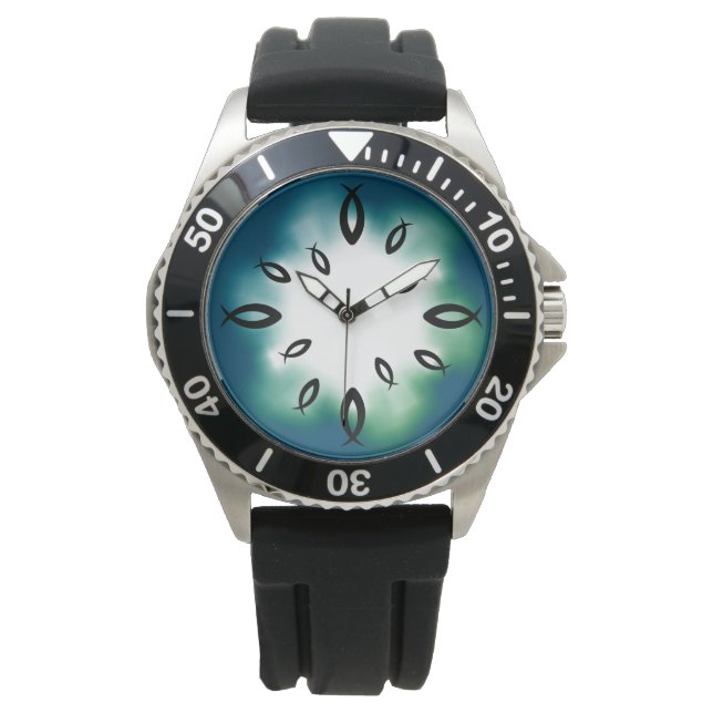 Reloj De Pulsera Jesús Fish (Anverso)