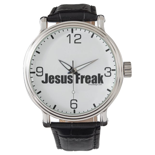 Reloj De Pulsera Jesus Freak (Anverso)