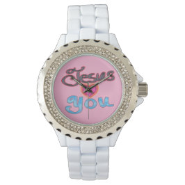 Reloj De Pulsera Jesús Los Ama A Las Damas Cristianas
