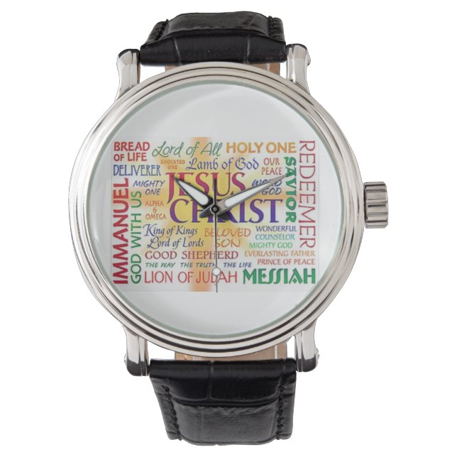 Reloj De Pulsera JESUS - nombre por encima de todos los nombres (Anverso)