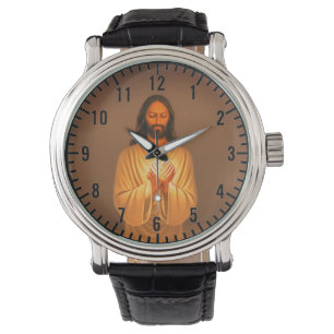 Reloj De Pulsera Jesús rezando eWatch