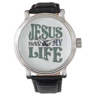 Reloj De Pulsera Jesús Salvó Mi Vida Cita Cristiana