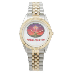 Reloj De Pulsera jesus te ama