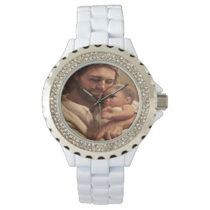 Reloj De Pulsera Jesús y niño