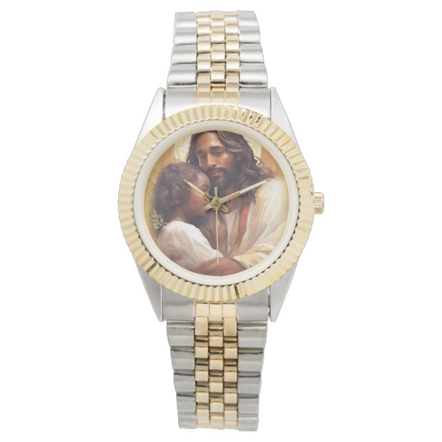 Reloj De Pulsera Jesús y niño (Anverso)