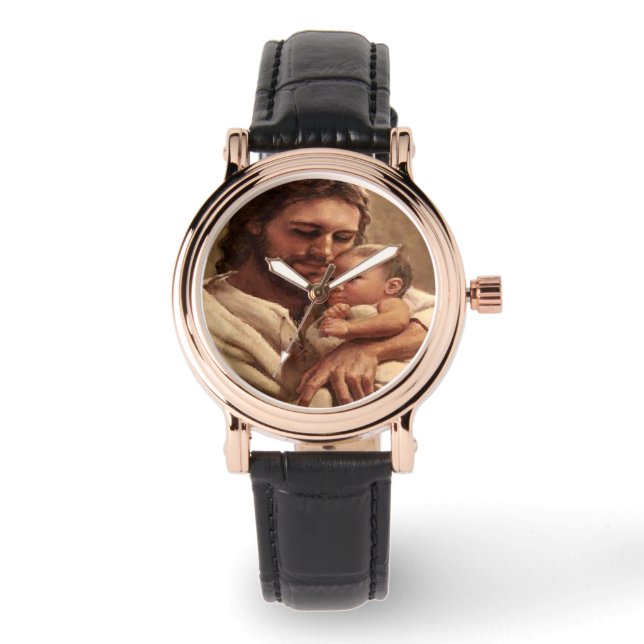 Reloj De Pulsera Jesús y niño (Anverso)