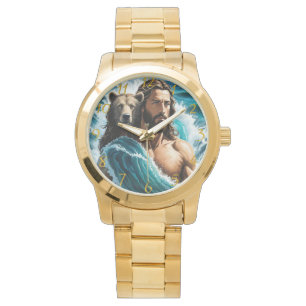 Reloj De Pulsera Jesús y oso