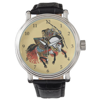Reloj De Pulsera Jinete samurai japonés