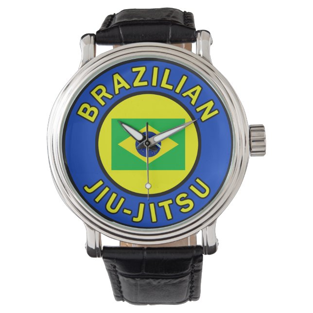 Reloj De Pulsera Jiu Jitsu (Anverso)