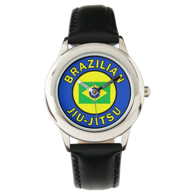 Reloj De Pulsera Jiu Jitsu (Anverso)