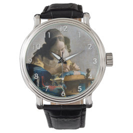 Reloj De Pulsera Johannes Vermeer - El Lacemaker